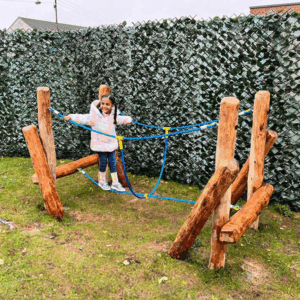 Playground Wobbly Rope Bridge