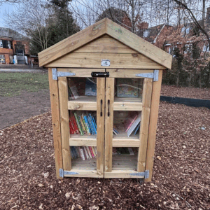Outdoor Playground Reading Library Shed