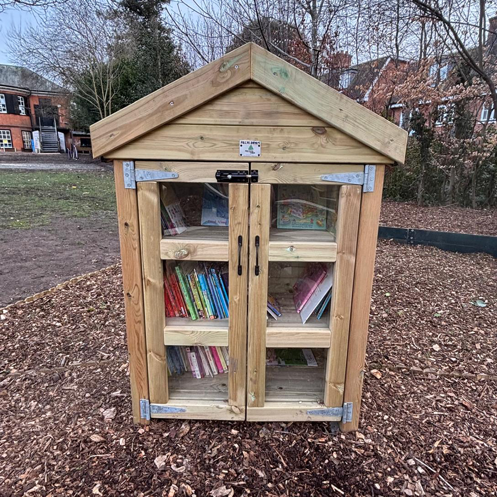 Outdoor Playground Reading Library Shed