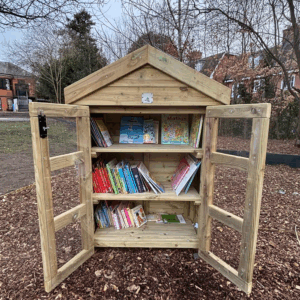 Outdoor Playground Reading Library Shed