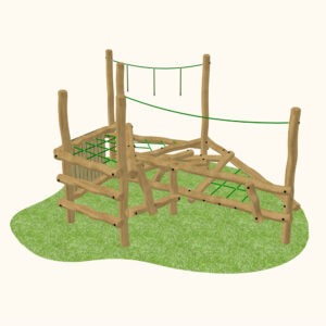 Alport Moor Robinia Scramble Stack (With Disc Poles)