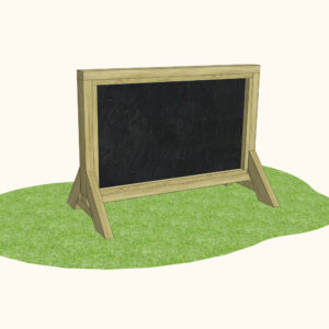 Early Years Mark Making Chalkboard Easel
