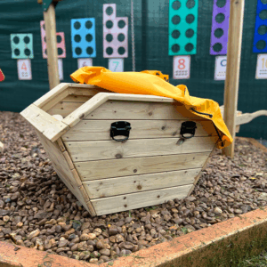 Early Years Outdoor Mini Wooden Skip