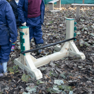 Early Years Wooden Adjustable Hurdles