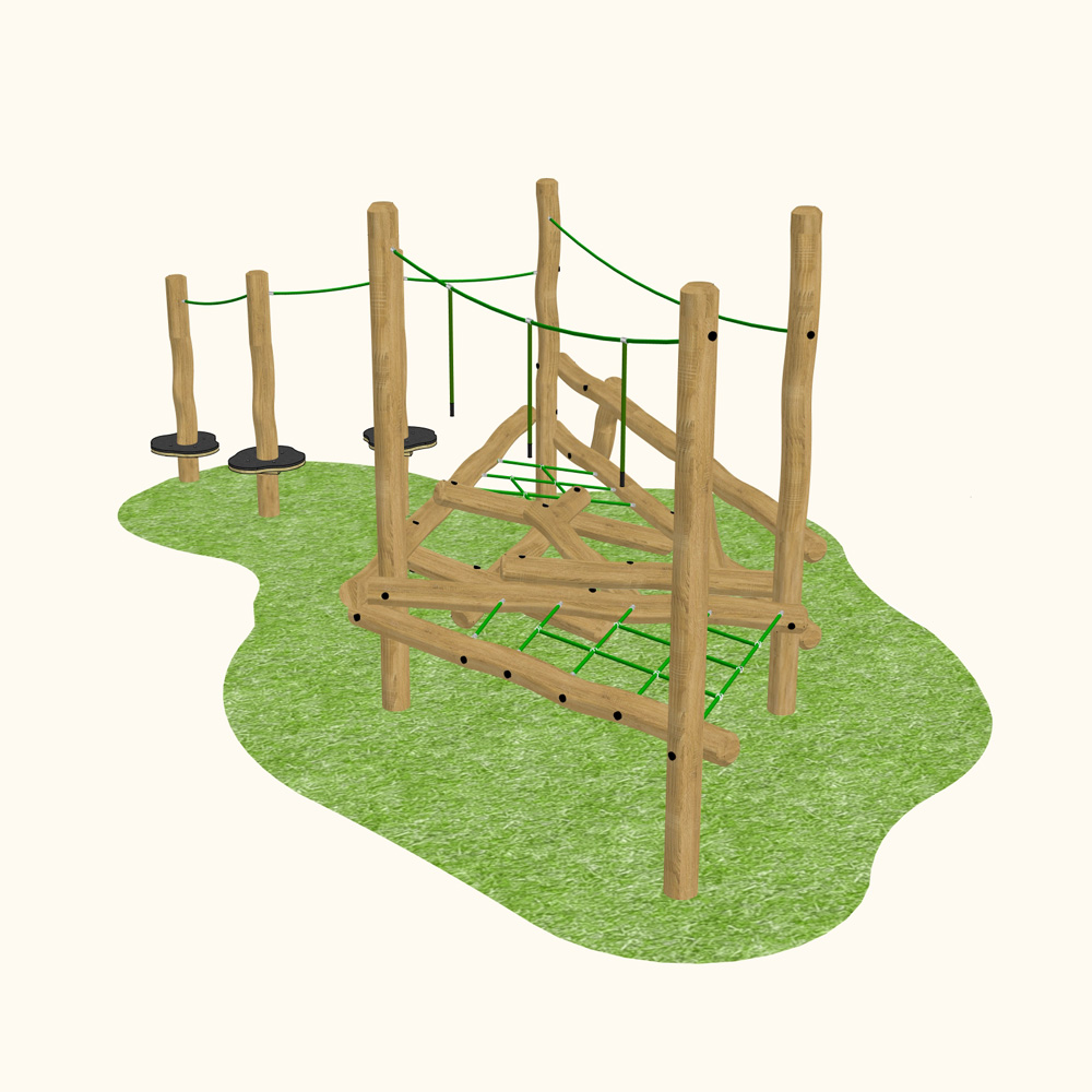 Foxlow Edge Robinia Scramble Stack (With Disc Poles)
