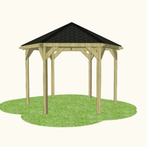 Hexagonal Outdoor Classroom (Canopy Only)