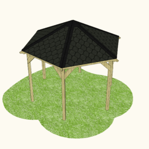 Hexagonal Outdoor Classroom (Canopy Only)