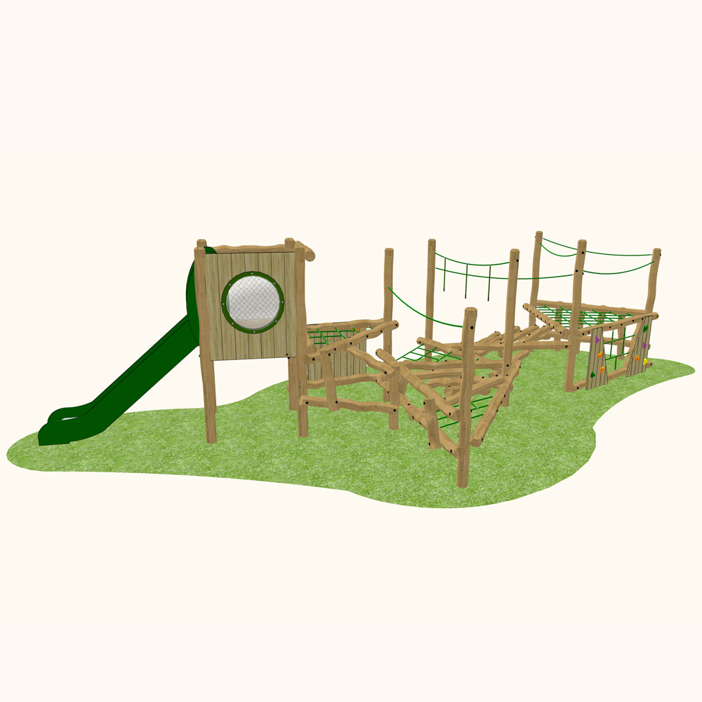 Hollins Cross Robinia Scramble Stack (With Platform + Slide)