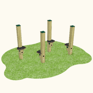 Playground Hop-along Disc Crossing