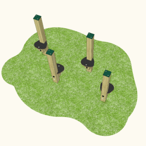 Playground Hop-along Disc Crossing