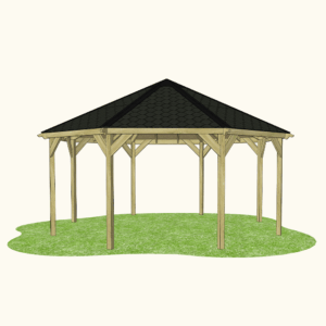 Octagonal Outdoor Classroom (Canopy only )