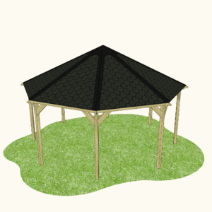Octagonal Outdoor Classroom (Canopy only )