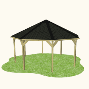 Octagonal Outdoor Classroom (Canopy only )