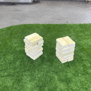 Outdoor Giant Wooden Stacking Tower