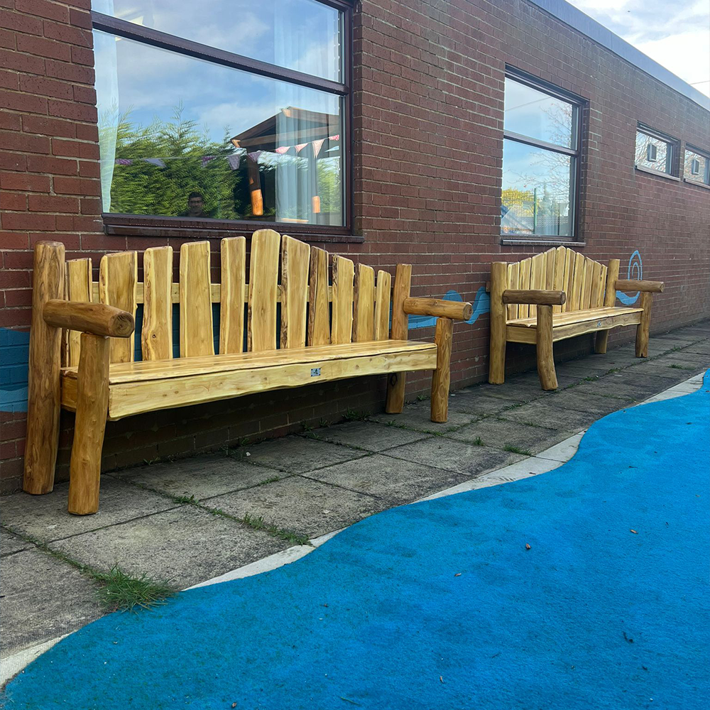 Playground Robinia Seating Park Bench