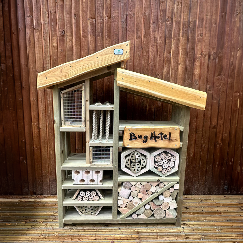 Outdoor Luxury Rustic Bug Hotel