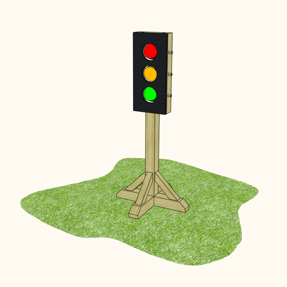 Playground Interchangeable Traffic Lights