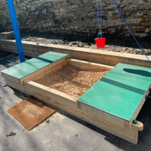 Playground Sandpit Sliding Box