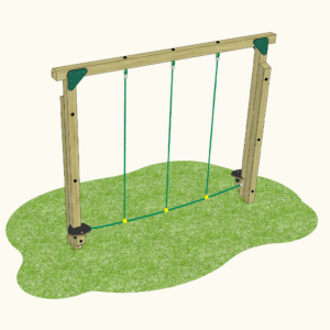 Playground Twist and Trek Rope Crossing