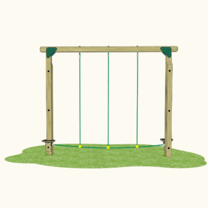 Playground Twist and Trek Rope Crossing