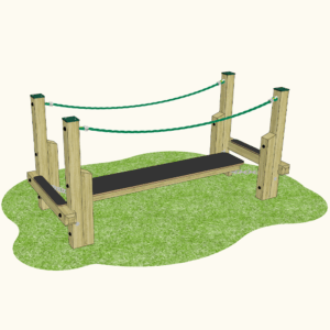 Playground Wobble Board Crossing