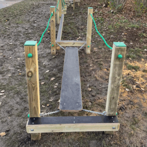 Playground Wobble Board Crossing