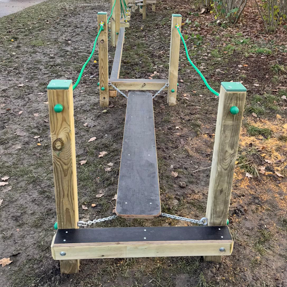 Playground Wobble Board Crossing