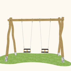 Robinia Double Cradle Swing  – Digley