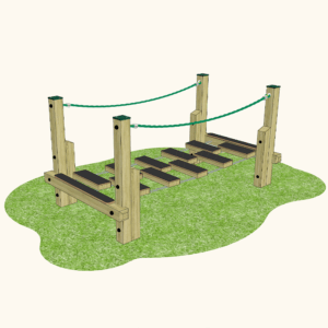 Staggered Stepping Stone Bridge