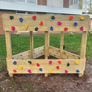 Playground Traverse climbing Wall (3 Sided)