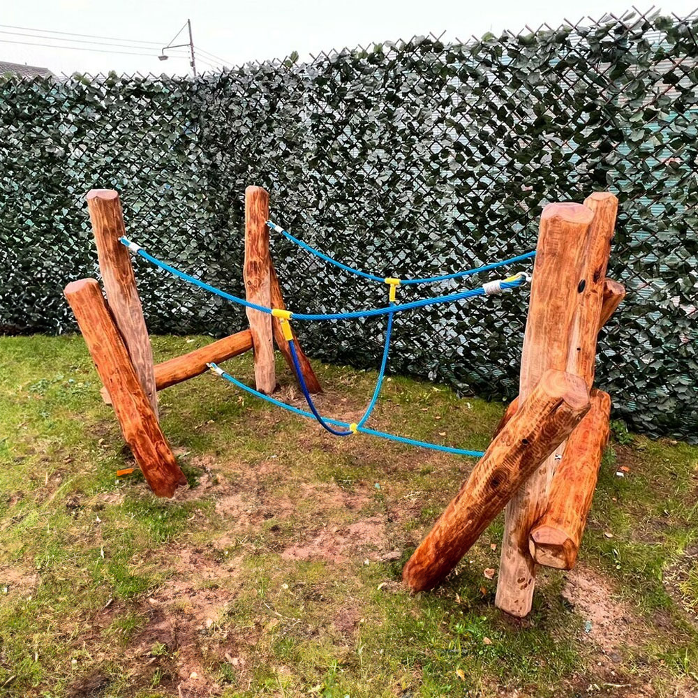 Playground Wobbly Rope Bridge