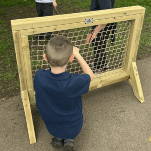 Outdoor Natural Weaving Easel