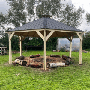 Forest Fire Pit Shelter (Canopy Only)