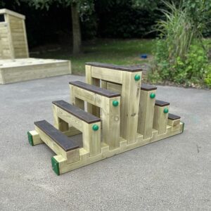 Early Years Wooden Tiered Steps