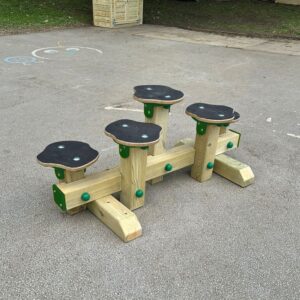 Early Years Wooden Connecting Stepping Logs