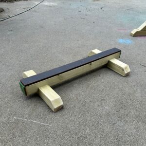 Playground Wooden Balance Beams (Set of 3)