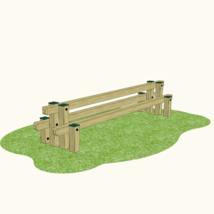 Playground Log Stepping Sticks