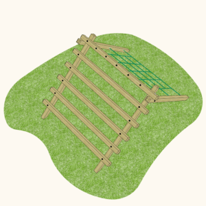 Timber Double Sided Climbing Frame