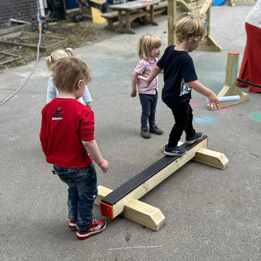 Playground Wooden Balance Beams (Set of 3)