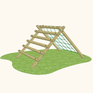 Timber Double Sided Climbing Frame
