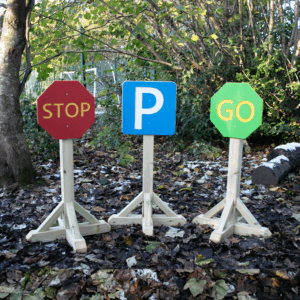 Early Years Roleplay Road Signs (Set of 3)