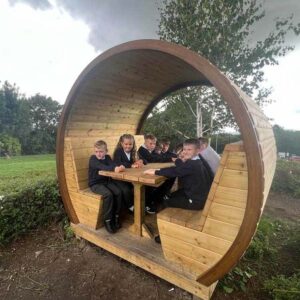 Ryedale Curved Relaxing Outdoor Pod