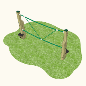 Playground Climbway ‘V’ Rope Crossing