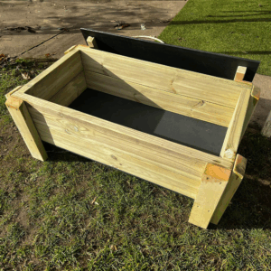 Outdoor Playground Sandpit with Lid