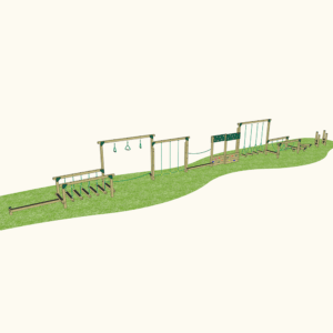 Broxa Playground Robinia Trim Trail (10 Set) – Straight