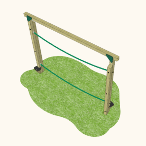 Playground Trim Trail Tight Rope