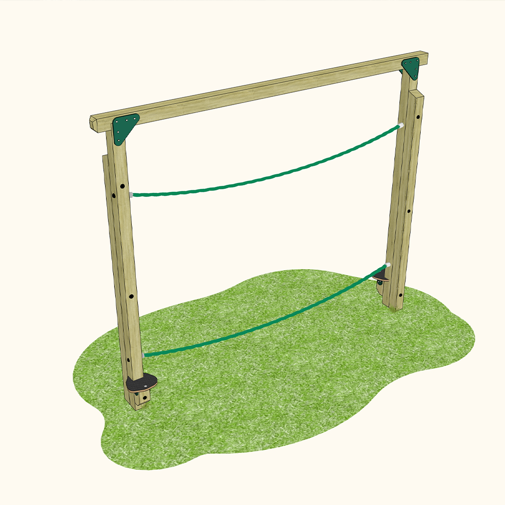 Playground Trim Trail Tight Rope
