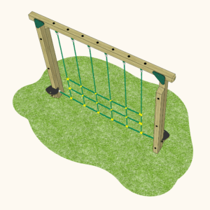 Playground Trim Trail Net Crossing
