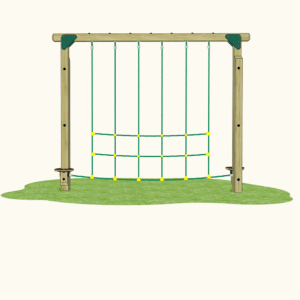 Playground Trim Trail Net Crossing