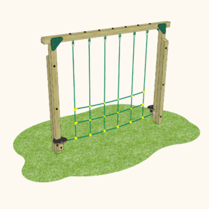 Playground Trim Trail Net Crossing